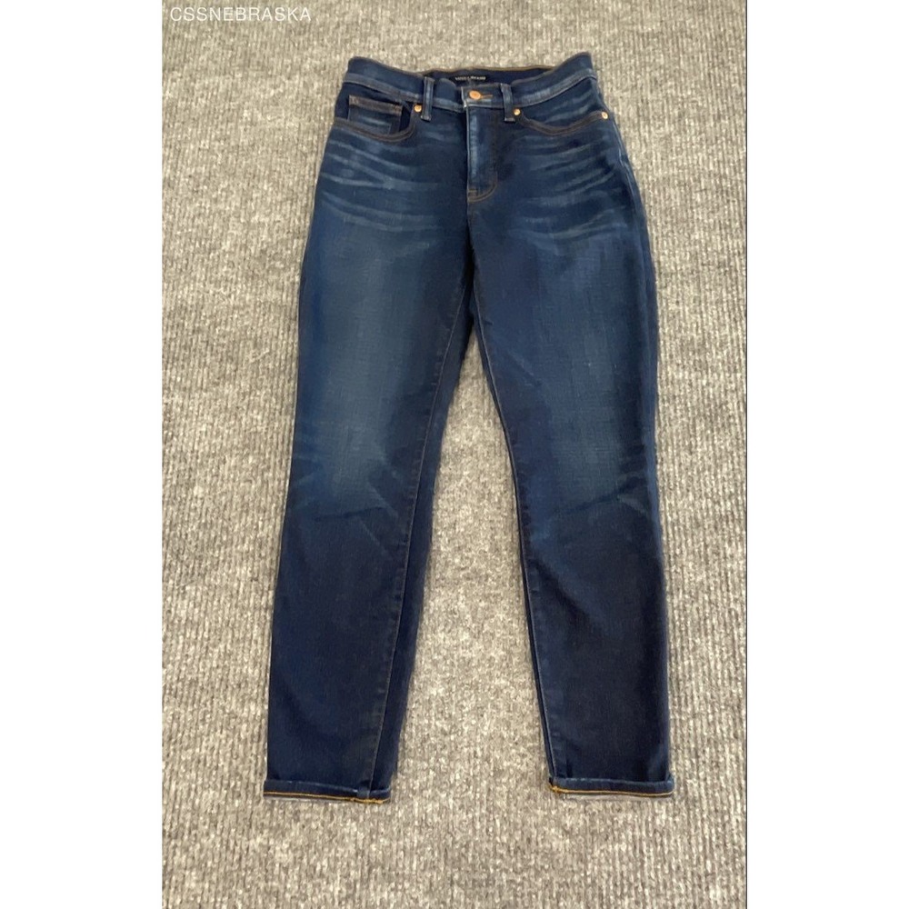Lucky Brand Blue Women's Bridgette Skinny Jeans High Rise Dark Wash Size 6/28 A